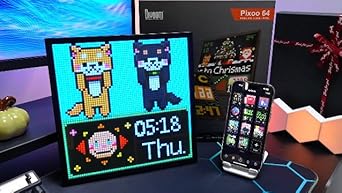 その他 Divoom Pixoo 64 Divoom Pixoo-64 | WiFi Pixel Cloud Digital Frame | 64 X 64